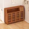 Zapatero para entrada de casa, multicapa, interior, atractivo, zapatero a prueba de polvo para recibidor, ahorrador de espacio, simple, adecuado para viviendas de alquiler