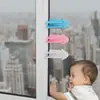 Trava de segurança para porta de correr de bebê trava de segurança para porta de correr de janela trava de segurança para prevenção de queda de criança trava de trilho deslizante