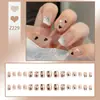 Uñas Postizas Personalizadas Pure Desire, Manicura Portátil de Alta Gama, Uñas Postizas Blanqueadoras, Uñas Portátiles, Uñas de Manicura Terminadas
