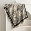 Chal de Cachemira Transfronterizo Bufanda Larga Elegante Francesa Versátil Doble Cara Retro Artístico Comercio Exterior Bufanda para Cuello Venta al por Mayor