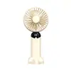 Alta potencia de viento, ultra silencioso, nuevo modelo 2026, ventilador de mano mini, ventilador de mano portátil de bolsillo recargable por USB