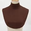 Directo de fábrica, accesorios de ropa para mujer europeos y americanos, cuello falso de camisa, cubierta de cuello falso, bufanda, cubierta de camisa base monocolor para damas