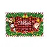 Nueva tela de fondo navideño transfronteriza para decoración de eventos, arreglo de banderas, fiesta fotográfica temática navideña para crear ambiente, personalización