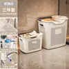Cesta de Almacenamiento de Ropa Sucia para Baño Yx, Divisor de Inodoro, Cesta de Lavandería Doméstica de Gran Capacidad, Cesto para Ropa Sucia