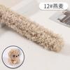 Palo retorcido de lana rizada Tiras de felpa de colores para la raíz del cabello Material DIY Super Grueso y Denso Regalo casero Oso de peluche