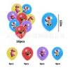 Novo Conjunto de Pratos e Copos Galaxy Mario Party Decoração de Aniversário Infantil Desenho Animado Suprimentos Bandeira e Faixa Arranjo