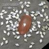 Borda Invertida Corte Hanako Unha Arte Plana Fundo Broca K9 Transparente Olho de Cavalo Retangular Coração Oval Forma Broca de Unha Joias Atacado