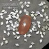Atacado Pedras Strass K9 com Borda Chanfrada para Nail Art, Base Plana, Formatos Marquise, Retangular, Coração, Gota, Transparentes, Irregulares - Decorações para Unhas