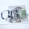 [Mar Profundo] Pulsera de Mariposa con Color Popcorn Glaze Degradado Pulsera de Meteoro Súper Hada Mejor Regalo de Cumpleaños para Pareja Amigo