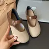Zapatos de Mujer de Punta Cerrada de Doble Uso para Primavera y Verano 2026, Estilo Francés Retro, Estilo Suave, Suela de Cuero Suave, Zapatos Birkenstock para el Día a Día