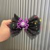 Pinza para el pelo de Halloween, calabaza, fantasma, demonio, divertida, para la cabeza, para fiesta infantil, disfraz, tarjeta de malla de dibujos animados, accesorios para el cabello
