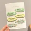 Herramienta para Flequillo y Peinado Infantil, Pinza Pequeña para el Cabello de Gota de Agua, Pasador Lateral para Niñas, Pinza Bb de Colores para Bebés Niñas