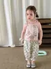 Ropa para Niños Inco Chaleco para Niñas Verano Delgado con Volantes Casual Sin Mangas Top Clase a Dibujos Animados Ropa de Bebé