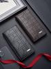 Billetera nueva para hombre transfronteriza larga para múltiples tarjetas estudiante casual ultradelgada juvenil de gran capacidad clutch monedero