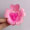 Pinza Rosa de 4 cm Dulce Frangipani Pinza de Tiburón Estilo Vacacional Bauhinia Clip para Cola de Caballo Accesorios para el Cabello Transfronterizos Venta al por Mayor