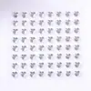 Pegatinas de Diamantes para Niños Dibujos Animados Princesa Femenina Corazón Estéreo 3D Pegatinas de Piedras de Cristal Preescolar Recompensa Pegatinas Pequeñas