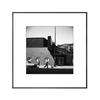 Vivian Moderno Simple Mural de Arte Blanco y Negro Sala de Estar Dormitorio Álbum de Fotos Pintura Colgante Entrada Sala Modelo Pintura Decorativa
