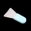 Brocha de Silicona para Maquillaje y Belleza Brocha de Silicona para Mascarilla Mango Corto Nuevo Mini Aplicador de Mascarilla de Barro Facial Herramienta de Belleza Portátil
