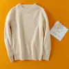 Suéter infantil de otoño e invierno para niños y niñas, cuello semi-alto, suéter de lana engrosado, para niños grandes y pequeños, estilo nuevo, ropa interior, base cálida, ropa infantil