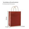 Saco de Papel Descartável Papel Kraft Espessado Bolsa de Mão Sacola para Embalagem de Presente Sacola para Café para Levar Sacola para Embalagem de Roupas Atacado