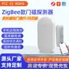 Detector de intrusión de puerta y ventana con sensor magnético WiFi inteligente de grafiti de venta caliente transfronteriza, aplicación remota, alarma antirrobo