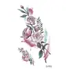 Novos adesivos de tatuagem de flores pequenas e frescas adesivos de tatuagem à prova d'água podem ser definidos para mapa direto da fábrica novo atacado transfronteiriço