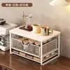 Balcão de Bar para Escritório Desktop Prateleira de Armazenamento de Lanches e Chá de Várias Camadas Caixa de Armazenamento para Sachês de Chá Prateleira de Armazenamento para Despensa