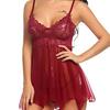 Charme da Meia-Noite comércio exterior lingerie sexy roupa íntima sexy vestido de noite com fenda frontal AliExpress Amazon entrega 1163