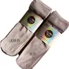 Medias de Seda Gruesas con Boca Suelta de Terciopelo 120D Anti-enganche Medias Cortas de Seda para Mujer Calcetines de Tubo de Seda para Mujer Primavera y Otoño