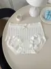 Encontre a Beleza: Roupa Íntima Feminina de Algodão Fresca com Estampa de Alta Qualidade, 10A Antibacteriana Respirável com Forro Totalmente de Algodão, Design de Cintura Média que Aderente aos Quadris