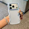 Funda para teléfono con tacto de piel para teléfono Apple 17 iphone16promax15/14 tpu translúcida vibrante ola grande