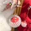 Un Colgante de Manzana para Viajes Seguros, Llavero Creativo, Decoración de Coche, Regalo para Mejor Amigo, Lindo Colgante para Bolso