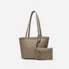 Otoño e Invierno Nueva Moda Commuter Bolso de Hombro Axila de Gran Capacidad Nicho Bolso de Mano de Alta Gama Bolso de Mujer Bolso Tote con Letras