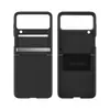 Aplicable a funda protectora de cuero para Samsung Zflip4 funda protectora Zflip3 moda personalizada protección flip