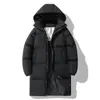 Comercio Exterior AliExpress Invierno Nuevo Exterior Casual Chaqueta de Longitud Media Acolchada de Algodón Coreana Holgada Engrosada Cálida Ropa de Pareja