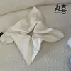 Elástico de Cabelo de Cetim Liso para Uso Diário, Prendedor de Rabo de Cavalo Baixo Estilo Coreano, Acessório de Cabelo Grande, Elegante e Estiloso