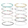 Joyería Transfronteriza Europea y Americana Estilo Bohemio Collar de Cuentas de Semilla Multicolor Set de Múltiples Piezas para Combinar Se Puede Combinar en una Cadena para la Clavícula