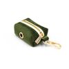 Collar para mascotas Fan ha boss de terciopelo verde militar, traje de pecho y espalda, collar suave de moda para perro, traje de correa para pasear al perro