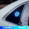Luz de Atmósfera Exterior Triángulo de Ventana de Coche Tesoro Modificada Colorida Elegante Benoo Coche Especial Di Carga Rápida USB Fresca Marchi