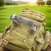 Fijador de sujeción para mochila de fanático militar para exteriores transfronterizo, hebilla de liberación rápida, cincha elástica, clip de base para taza ajustable