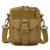 Mochila Pequeña Cruzada de Hombro Camuflaje para Exteriores Unisex Oxford Fanático del Ejército Deportes de Campo Teléfono Móvil Cambio Bolsa Pequeña para el Pecho
