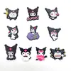 Fofo Super Fofo Hello Kitty 78 terno Sapatos Caverna Sapatos Flor Zhibixing Borracha Macia DIY Aluno croc Acessórios