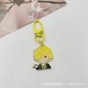 Llavero de One Piece con animación transfronteriza, Luffy, Nami, auriculares de metal, bolso, colgante pequeño, colgante de estudiante, dibujos animados
