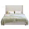 Dormitorio Principal de Diseñador Tela de Chenilla Cama Doble Estilo Vintage Borde a Ras Tapicería Suave Cama de Boda Cama Francesa Suyin