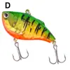 Isca Artificial Vibratória Afundante de Plástico Estilo Japonês 60mm/15g Isca Dura Vibratória para Pesca de Lucio e Robalo