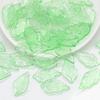 Hojas pequeñas degradadas 16X30 colgante de cristal de arce DIY joyería accesorios para el cabello material de cuentas sueltas al por mayor