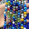 Venda Quente Transfronteiriça Olhos Turcos Olho de Hórus Contas de Vidro Contas Soltas Cores e Tamanhos Completos Acessórios para Joias DIY