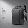 Mochila de negócios minimalista mais vendida internacionalmente, bolsa para laptop em tecido Oxford resistente à água, mochila para deslocamento ao ar livre, personalização OEM disponível