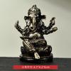 Popular Transfronterizo Dios de la Riqueza Adornos Trompa de Elefante Dios Protector Elefante Tianmu Entrada de Casa Artesanías de Resina Dios Elefante