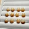 Fruta de bodhi natural tallado garra de gato gato de la suerte caqui zorro de nueve colas DIY texto juego cuentas de Buda accesorios de joyería cadena para teléfono móvil